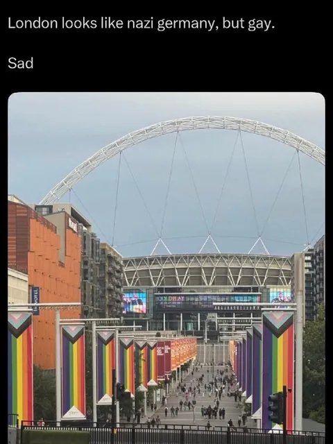 London Looks Like Nazi Germany but Gay
