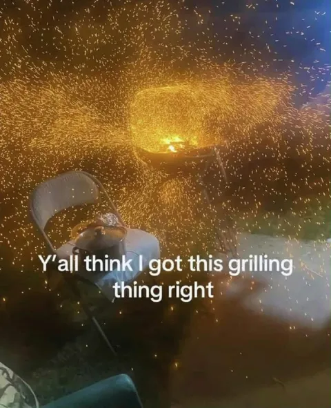 Grilling Thing Gone Wrong