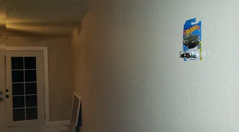 Hot Wheels Wall Display
