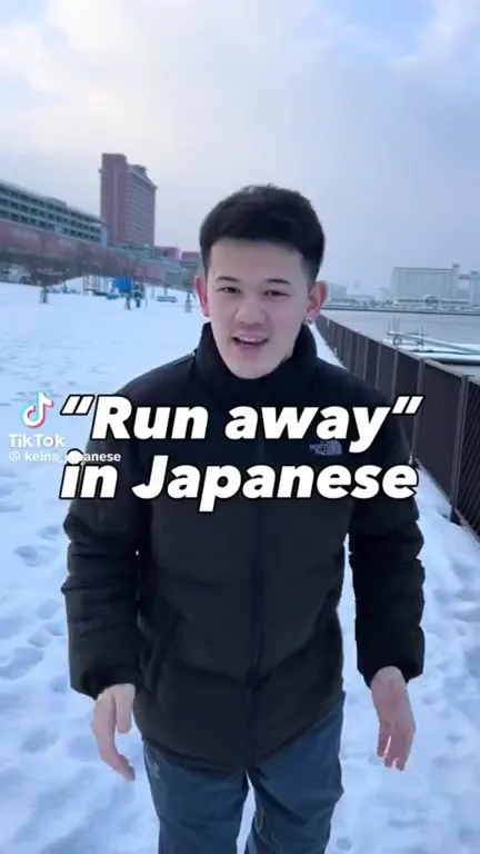 Run Away in Japanese