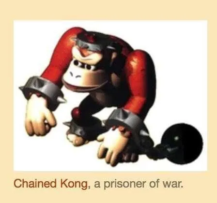 Chained Kong Prisoner of War