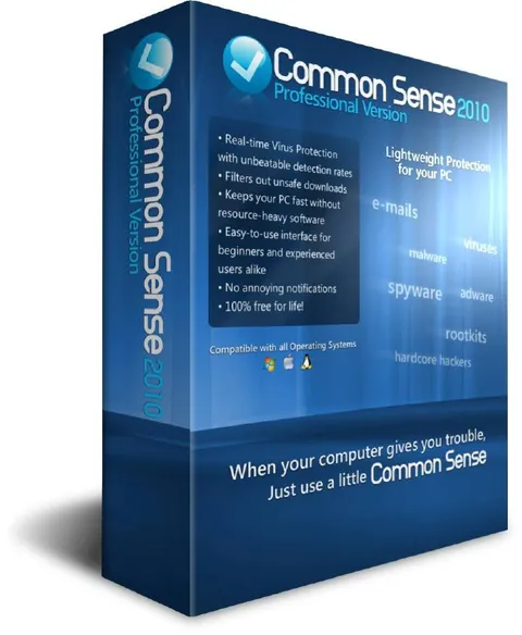 Common Sense Antivirus Box