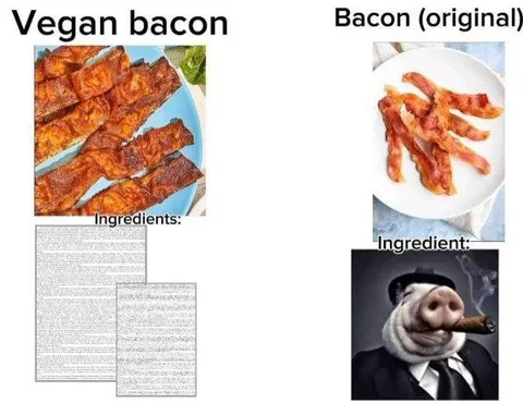 Vegan Bacon Ingredients