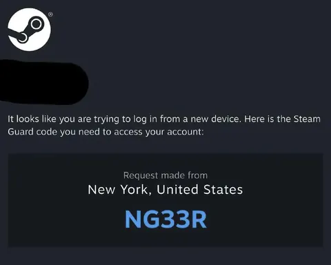 Steam Guard Code From New York