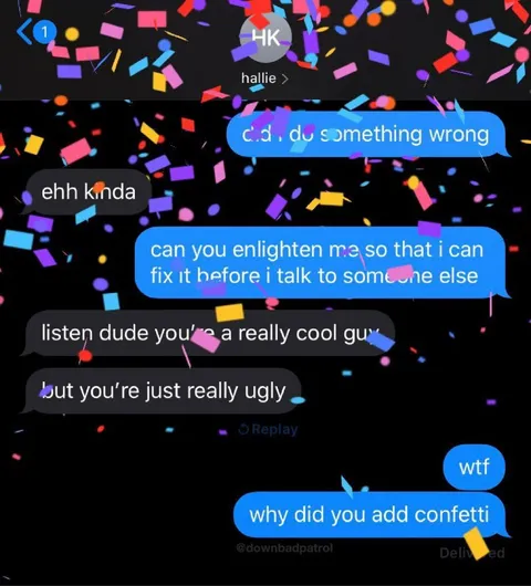 Why Did You Add Confetti