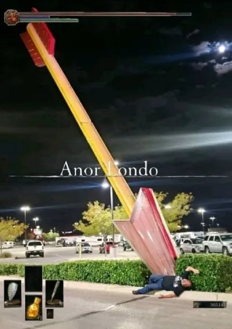 Anor Londo Gets Crushed