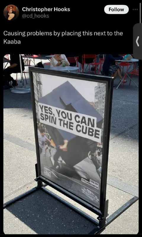 You Can Spin the Cube