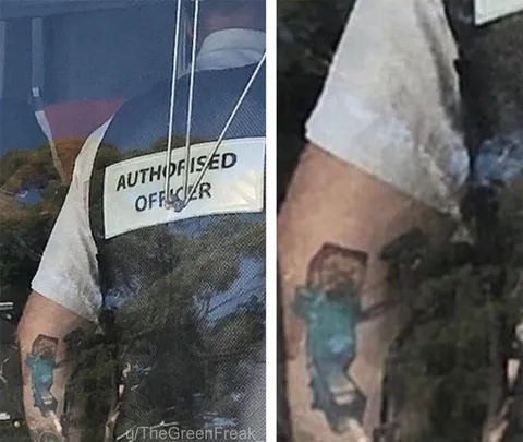 Authorised Officer Tattoo Reveal