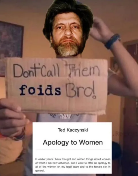 Ted Kaczynski Apologizes to Women