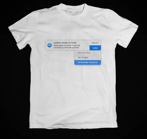 Updates Ready to Install Shirt