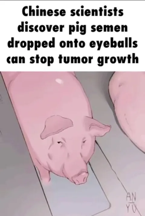 Pig Semen Cancer Cure