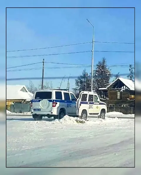 ДПС застряли в снегу