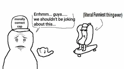 Morally Correct Cap vs Funny Skateboard