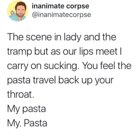 Lady and the Tramp Pasta Joke