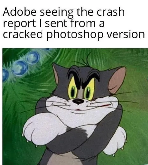 Adobe Sees the Cracked Photoshop Report
