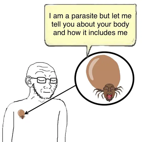 Parasite Explains the Human Body