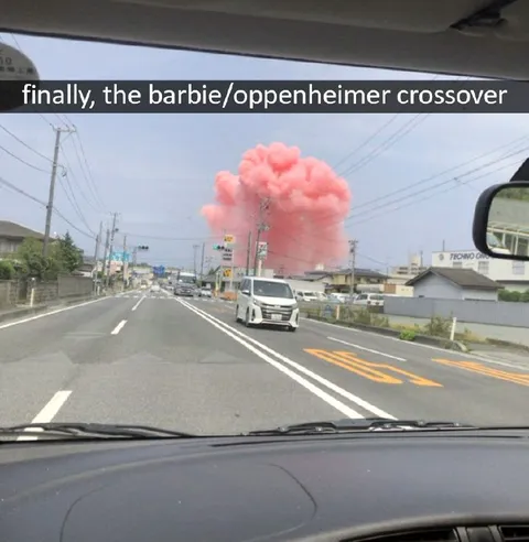 Barbie Oppenheimer Crossover Explosion