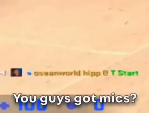 You guys got mics?