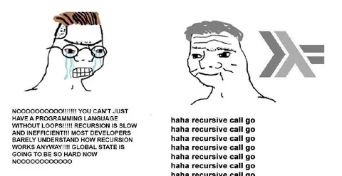 Haha Recursive Call Go