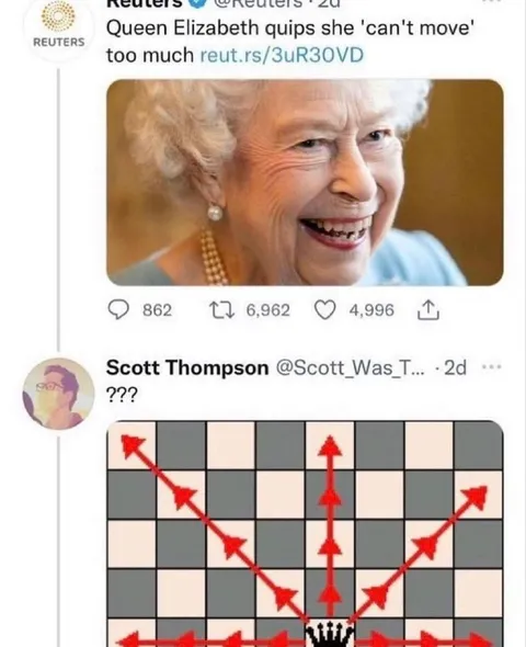 Queen Elizabeth Chess Move Joke