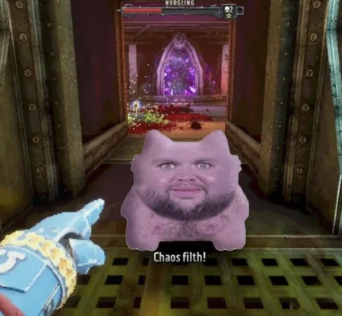 Chaos Filth Nurgling Reaction