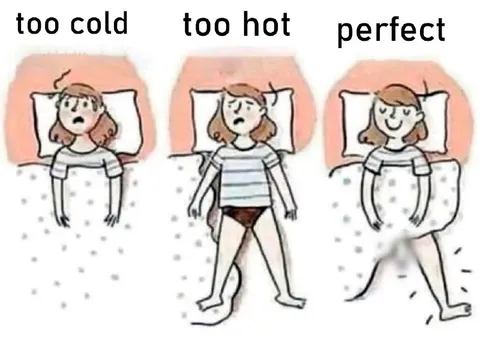 Too Cold Too Hot Perfect