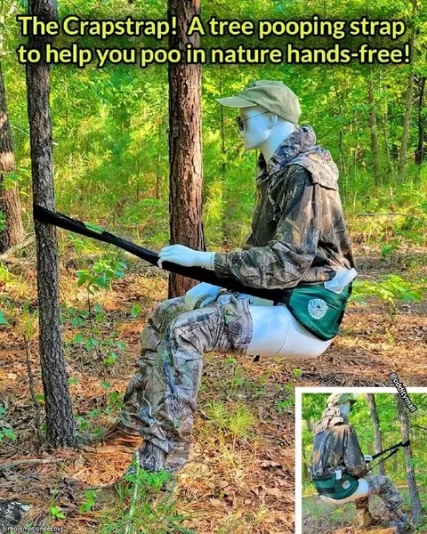The Crapstrap Tree Pooping Strap