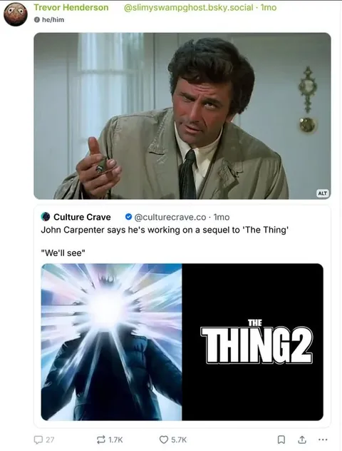 The Thing 2 We'll See
