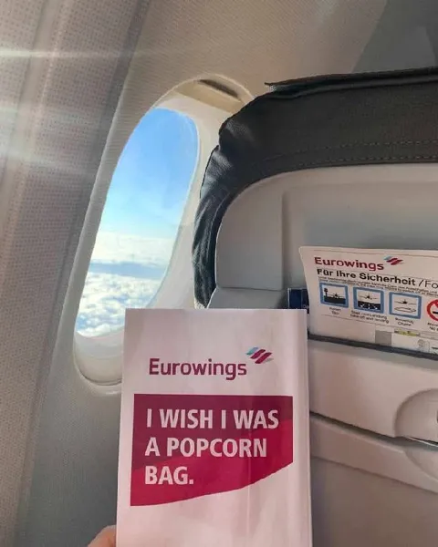 I Wish I Was a Popcorn Bag