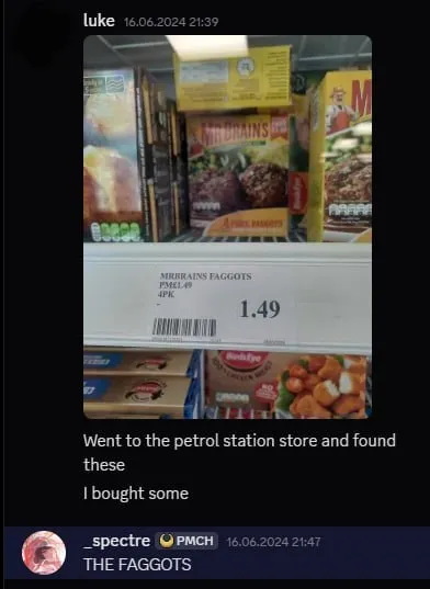 Found Faggots at the Petrol Station