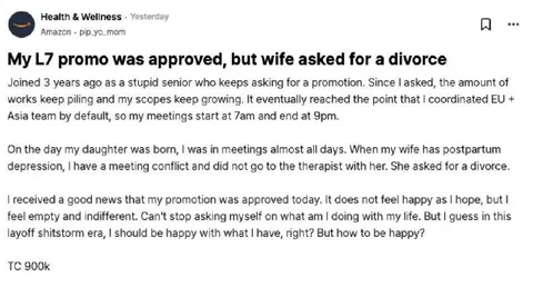 Promotion Approved, Marriage Over