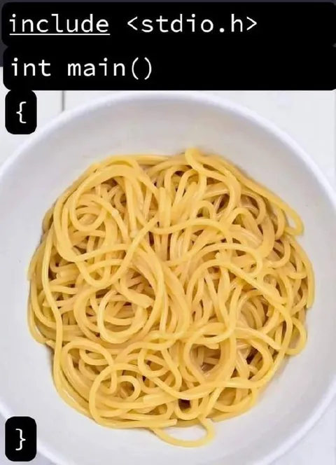 Spaghetti C Program