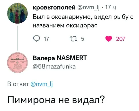 Рыба с названием оксидорас
