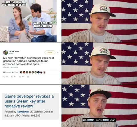 Steam Key Negative Review Reaction