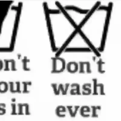 Laundry Symbols Make No Sense