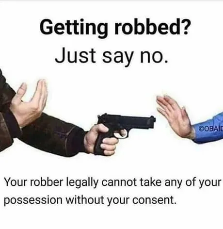 Just Say No to Robbery