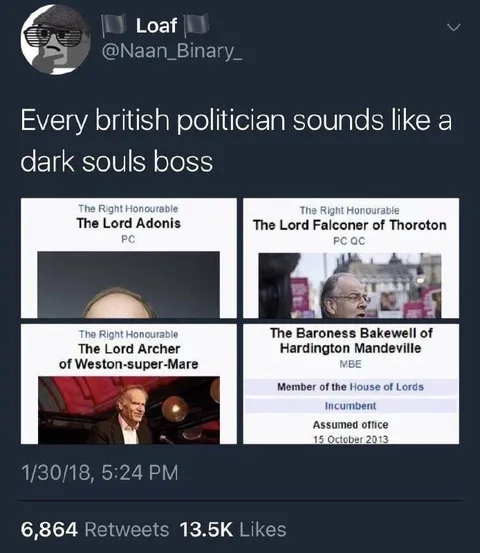 British Politicians as Dark Souls Bosses