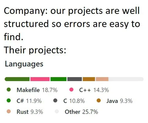 Their Projects Are Well Structured