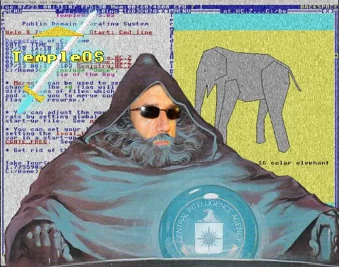 TempleOS CIA wizard