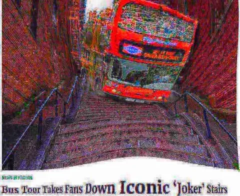 Bus Tour Down Joker Stairs