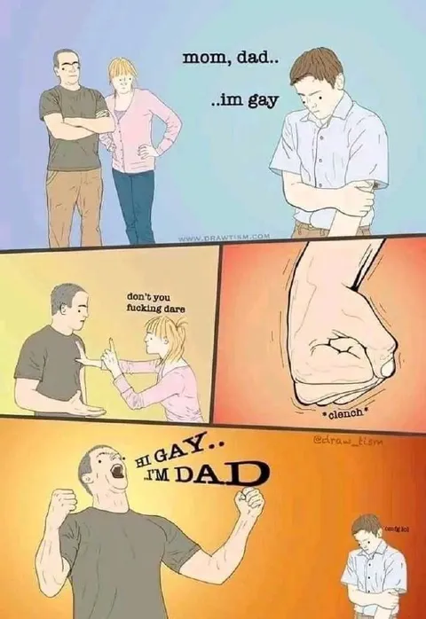 Dad Says Hi Gay