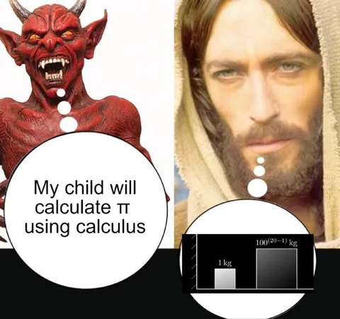 Child Calculates Pi with Calculus