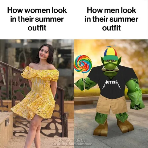Summer Outfit Comparison