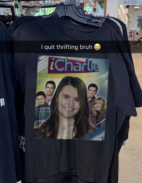 I Quit Thrifting iCarly Shirt