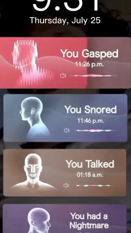 Sleep Tracker Catches Everything