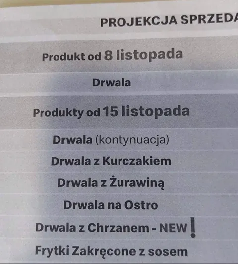 Drwala w każdej wersji