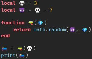 Random Emoji Lua Code