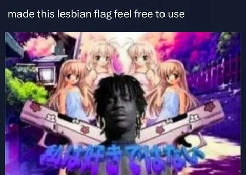 Anime Lesbian Flag Edit