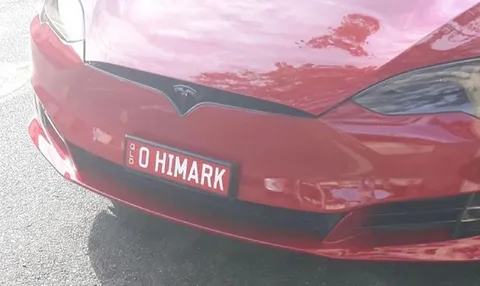 O HIMARK License Plate