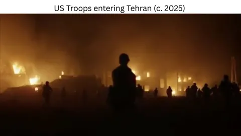 US Troops Entering Tehran